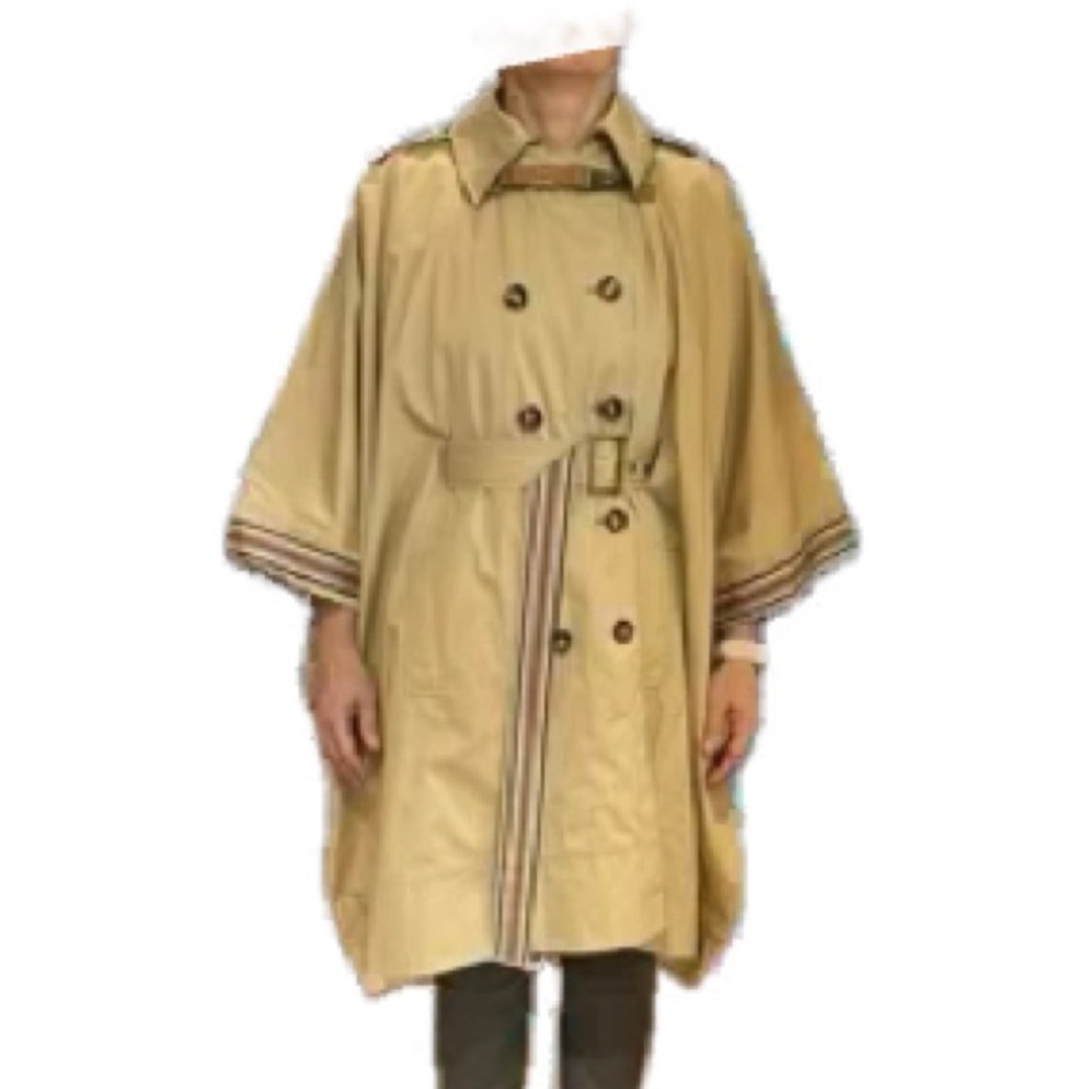 Red Valentino “Spa” belted cape/trench coat
100% cotton made in Italy Size M